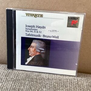 Joseph Haydn, Tafelmusik : Symphonies Nos. 44, 51 & 52 (CD Sony) rare!